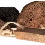 Pedras vulcânicas esfoliantes