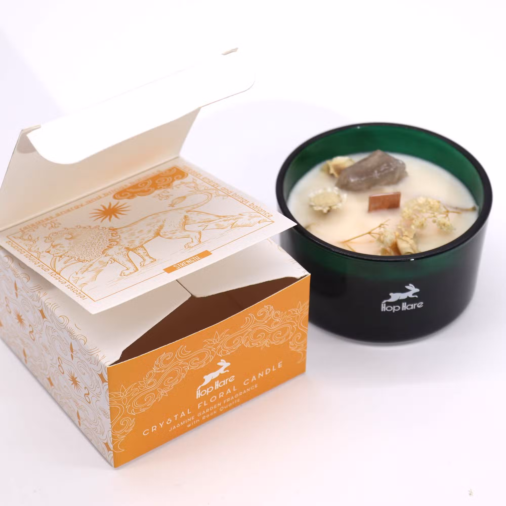 Vela Mágica Floral de Cristal Hop Hare - O Leão