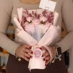 Ramos de flores Sabão em caixa